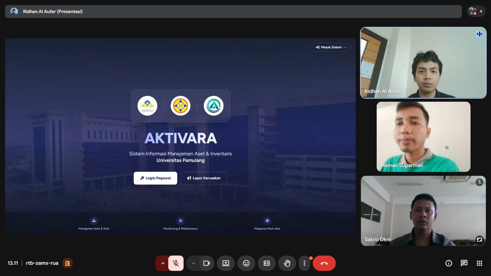Mahasiswa Teknik Informatika Universitas Pamulang Kembangkan Aplikasi E-ALK untuk Digitalisasi Manajemen Aset dan Laporan Kegiatan