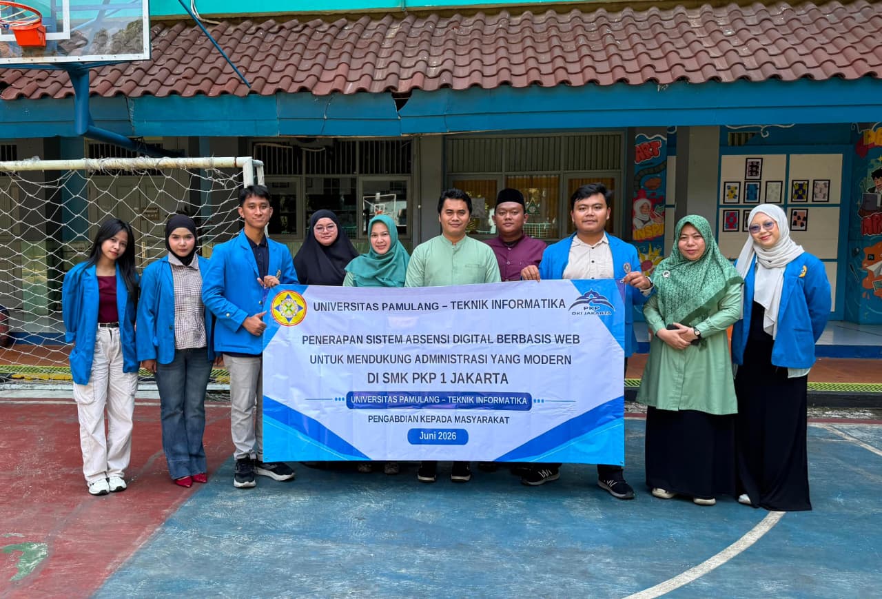 Mahasiswa Universitas Pamulang Kembangkan Sistem Absensi Digital Berbasis Web untuk SMK PKP 1 Jakarta